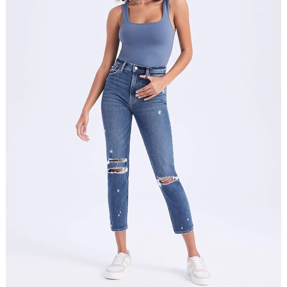 Abercrombie & Fitch High Rise Mom Jeans size 25/0